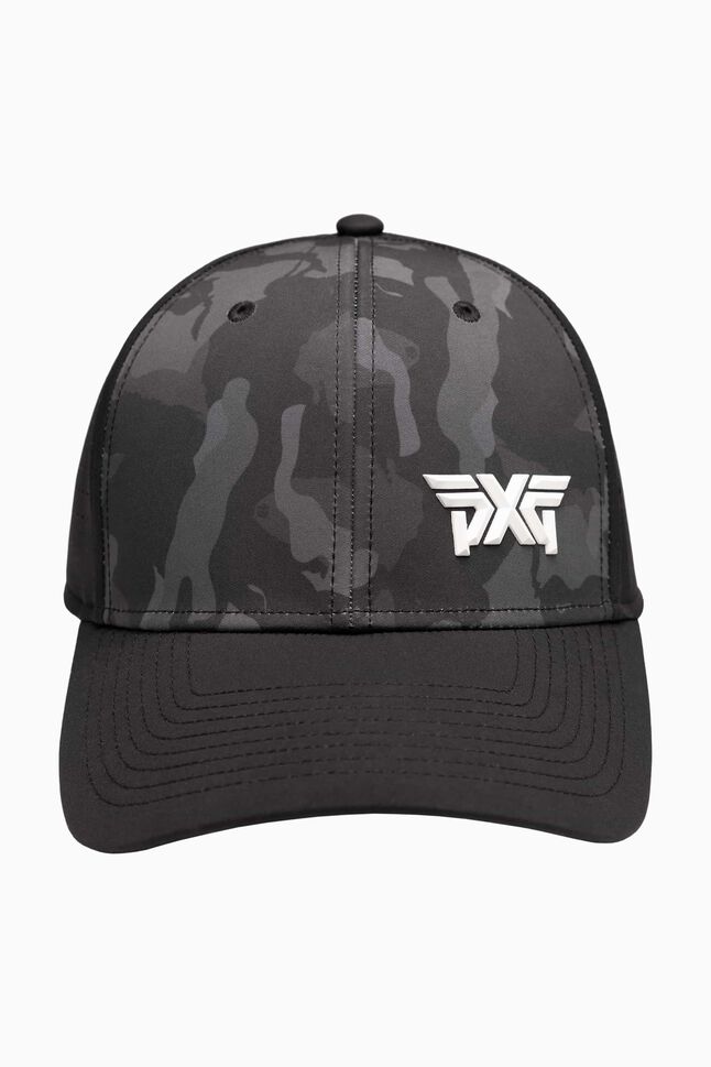 Fairway Camo Faceted Minimalist 6 Panel Structured Cap